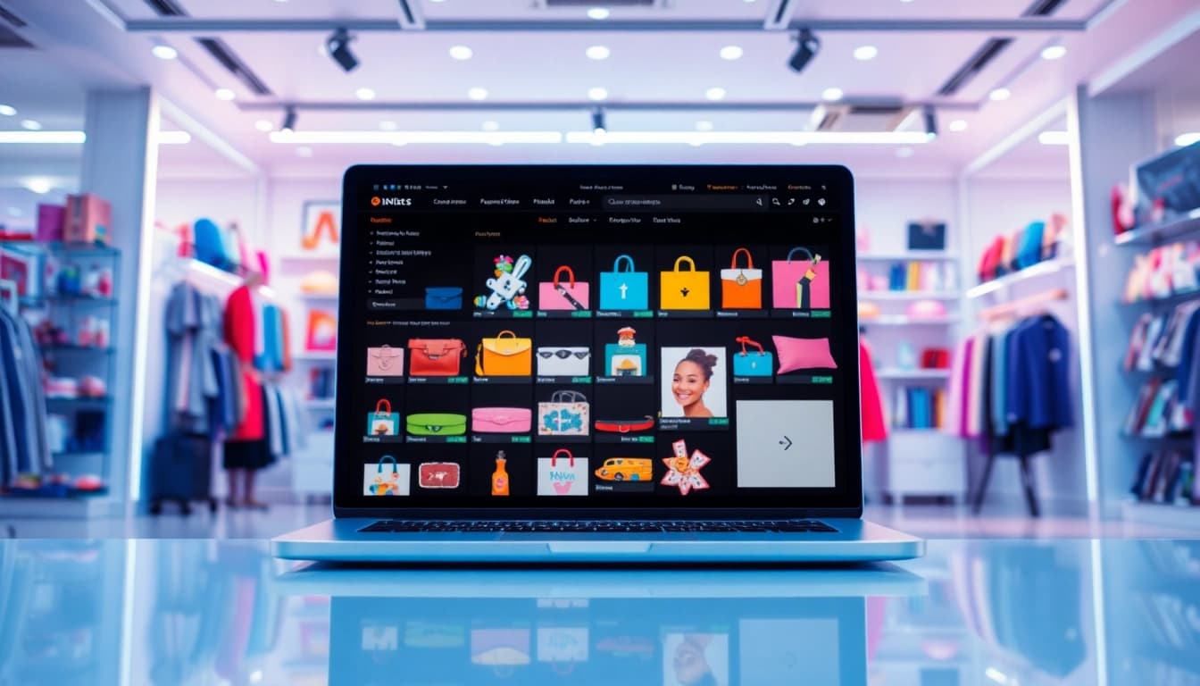 Shop vibrant products on Ultimateshop cc with an inviting online shopping interface.