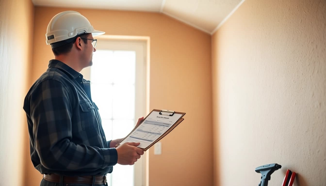 Evaluate your spray foam removal estimate with a professional contractor in a home setting.