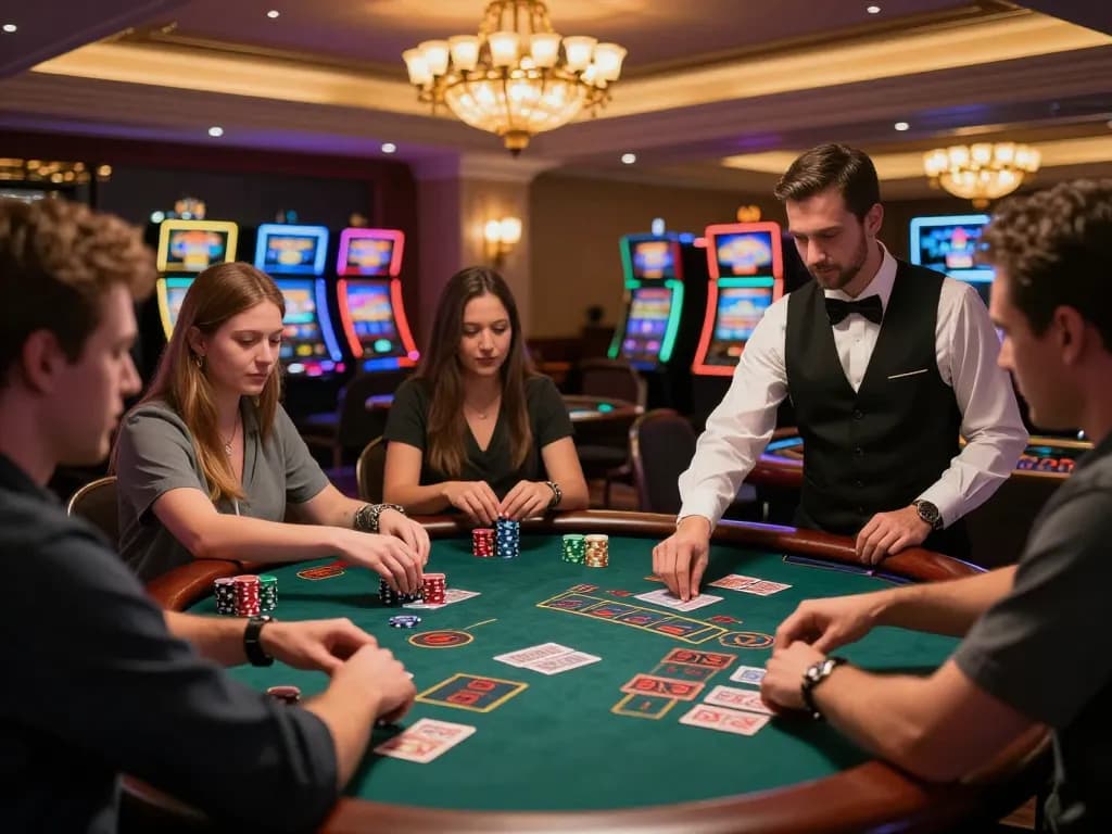 Experience the thrill of blackjack at windd casino with vibrant gameplay and elegant atmosphere