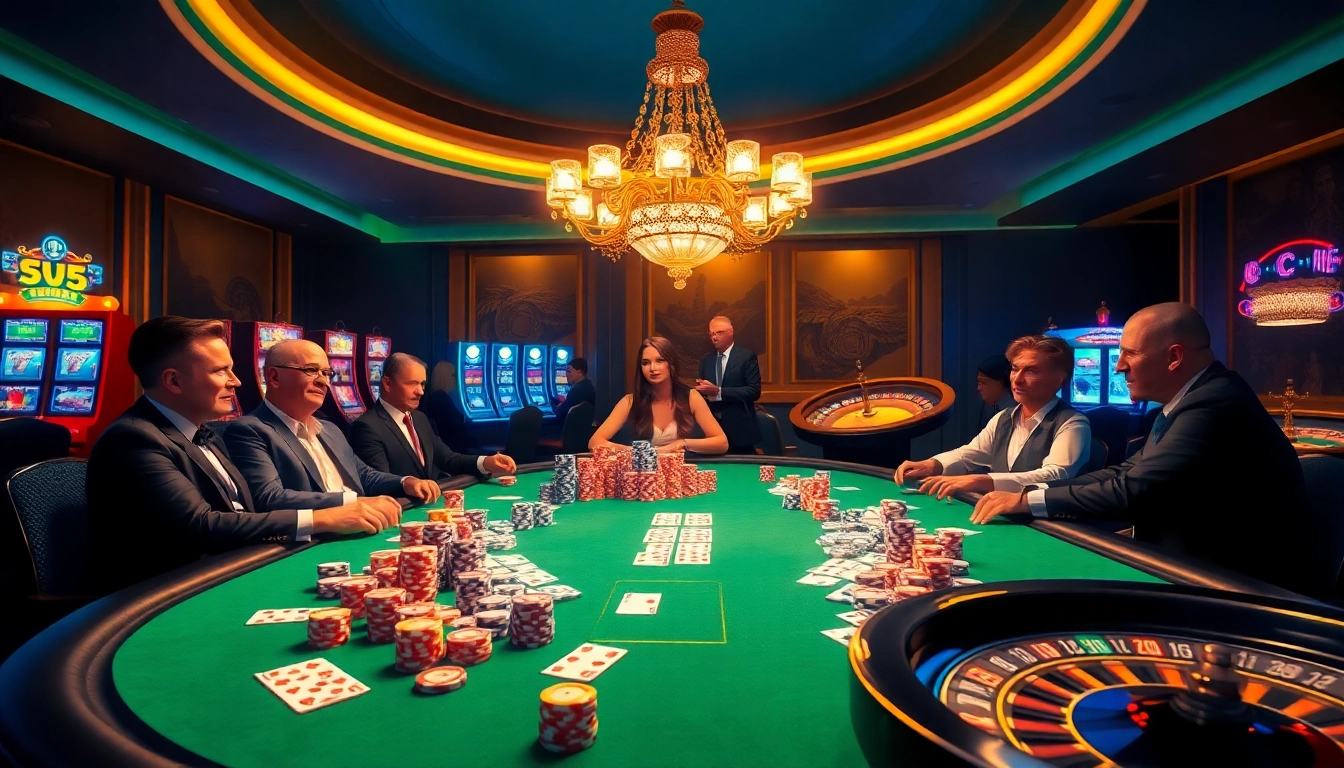 Experience high-stakes poker action at https://98wincom.best/ with vibrant chips and elegant players.